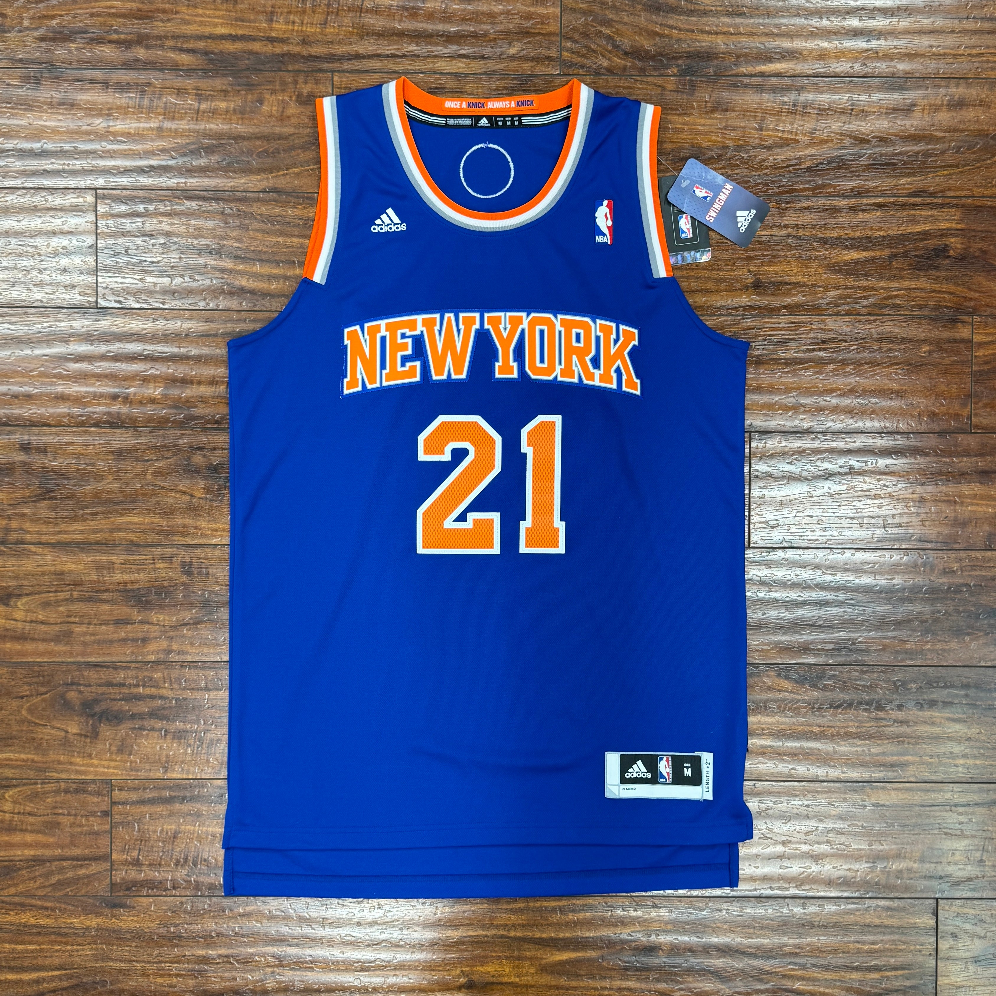 NWT Adidas NY Knicks Iman Shumpert Jersey