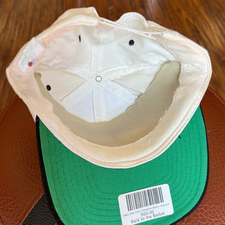 (Web) 1992 Finals Champions Blazers Snapback