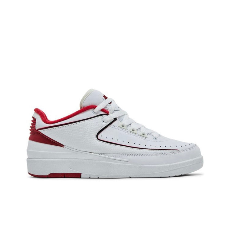 Jordan 2 Retro Low White Varsity Red Deadstock
