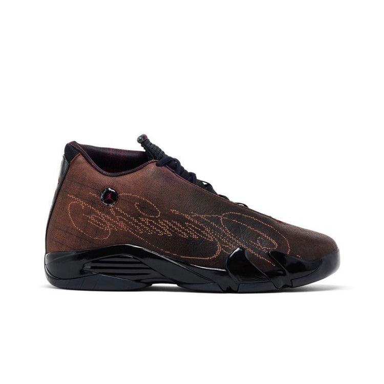 Jordan 14 Retro Mowalola Burnt Red Deadstock