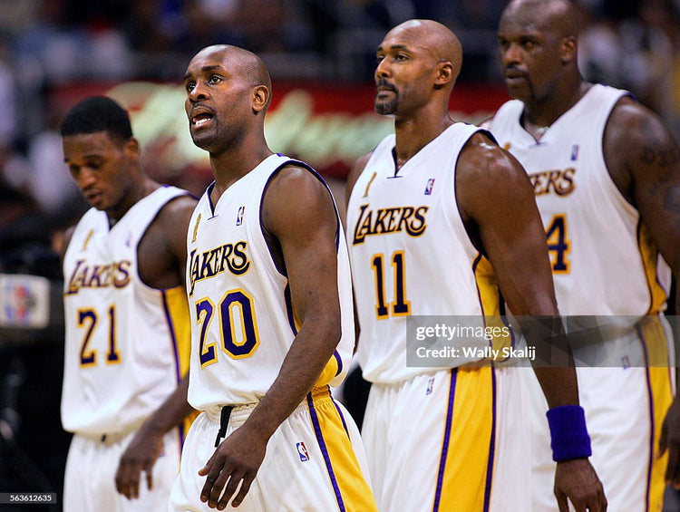 Nike 00's Los Angeles Lakers Alternate Karl Malone Jersey Sz 3XL