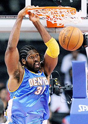 Nike 00's Denver Nuggets Nene Away Jersey Sz 2X