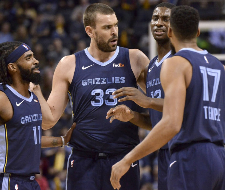 Nike Swingman Icon Edition Memphis Grizzles Marc Gasol Jersey Sz L