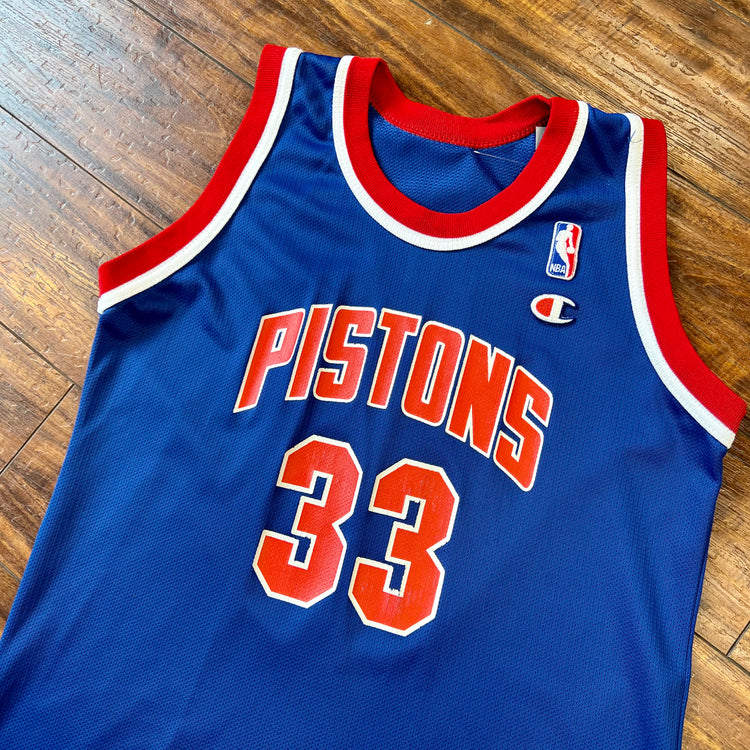 Champion 90’s Detroit Pistons Grant Hill Jersey Youth L