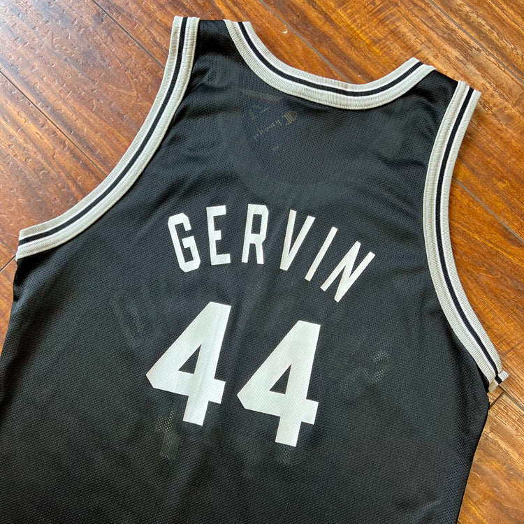 Champion Rare 1996-97 San Antonio Spurs George Gervin Jersey Size 40 / M