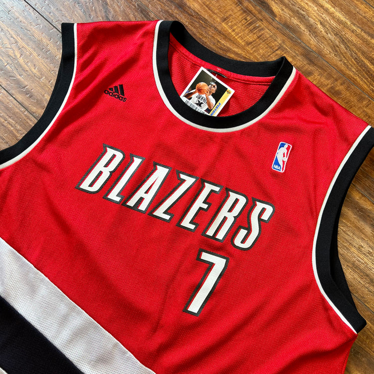 Adidas Blazers Brandon Roy Red Jersey Size L