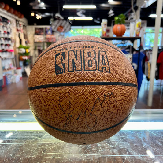 NBA Official All-Court Ball Autographed by Jermaine O’Neal
