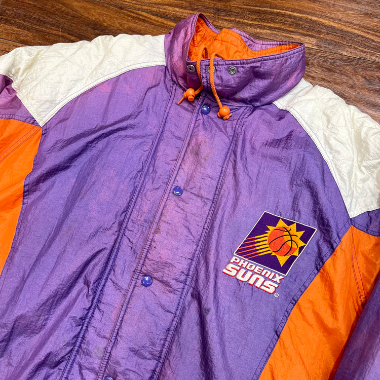 DiMENsionals 90's Phoenix Suns Puffer Jacket Sz 3X
