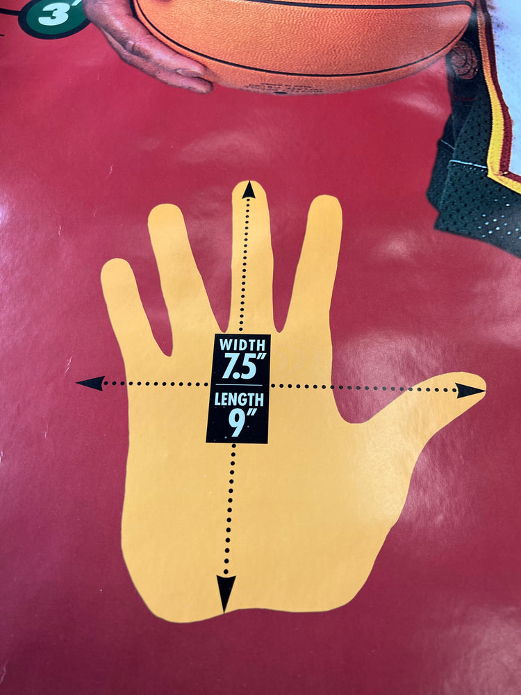 Key Bank 90’s Sonics Hersey Hawkins Measure Up Poster