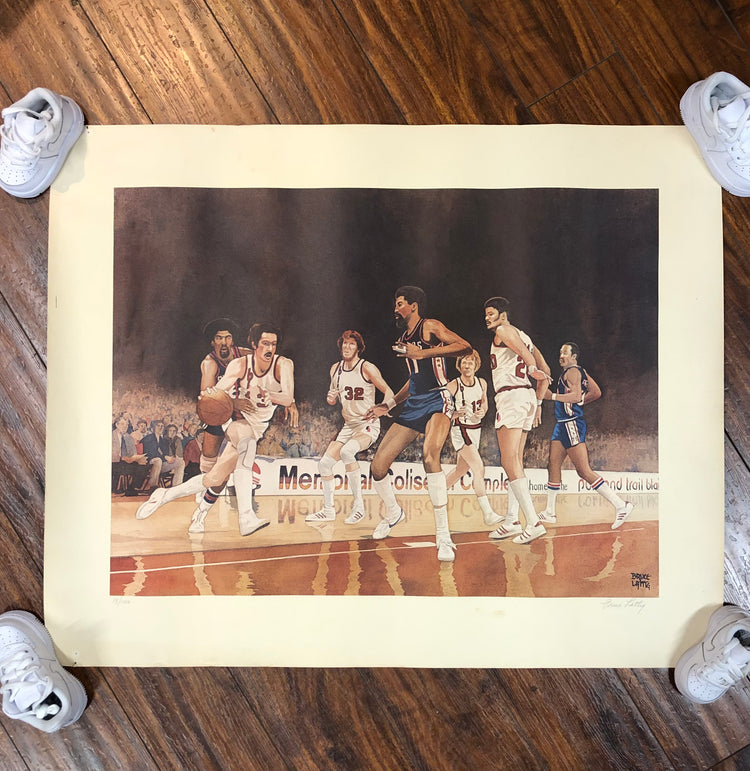 1977 Blazers Limited Art Print 13/1000
