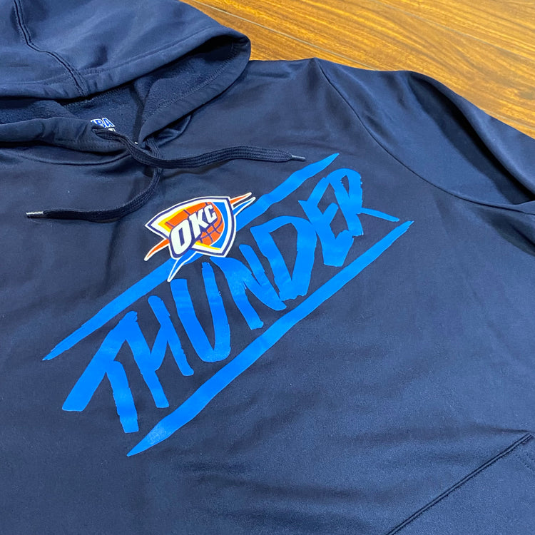 NBA TX3 Warm OKC Hoodie Size L