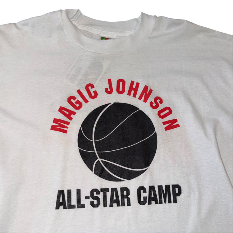 Magic Johnson Blaze All-Star Camp Tee Sz XL