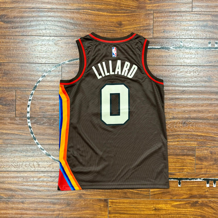 Nike 2020-21 City Edition Lillard Jersey Size M