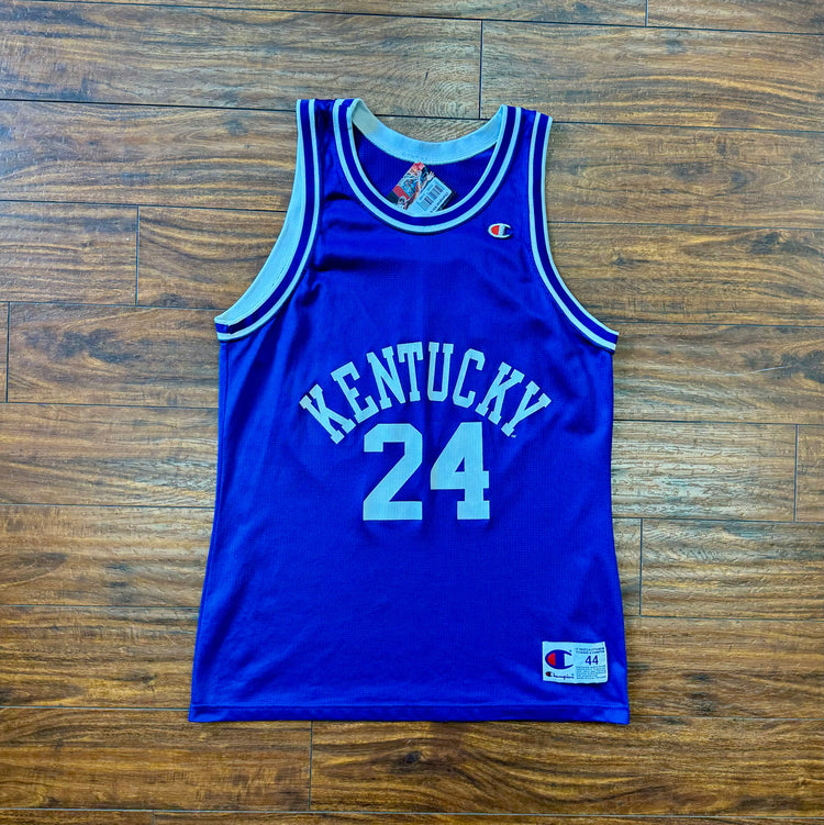 Champion 90’s Kentucky Jamal Mashburn Jersey Sz L