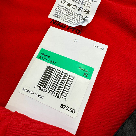 Nike Pro 3/4 Red Tights Men’s Multiple Sizes