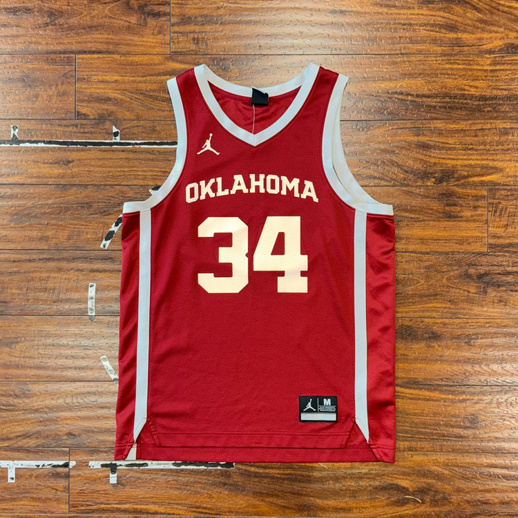 Jordan Oklahoma Sooners Jersey Sz M