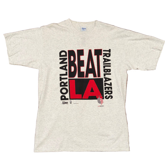 Salem Sportswear Portland Trail Blazers Beat LA Sz XL