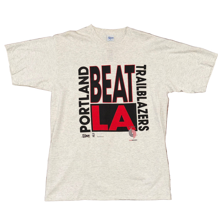 Salem Sportswear Portland Trail Blazers Beat LA Sz XL