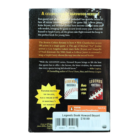 Legends Book by Howard Bryant