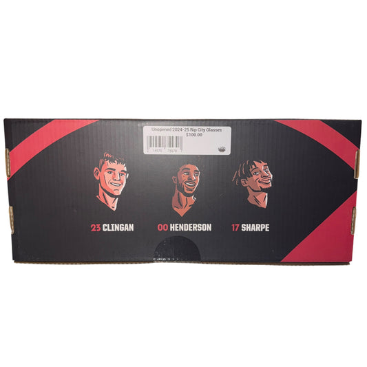 Unopened 2024-25 Rip City Glasses