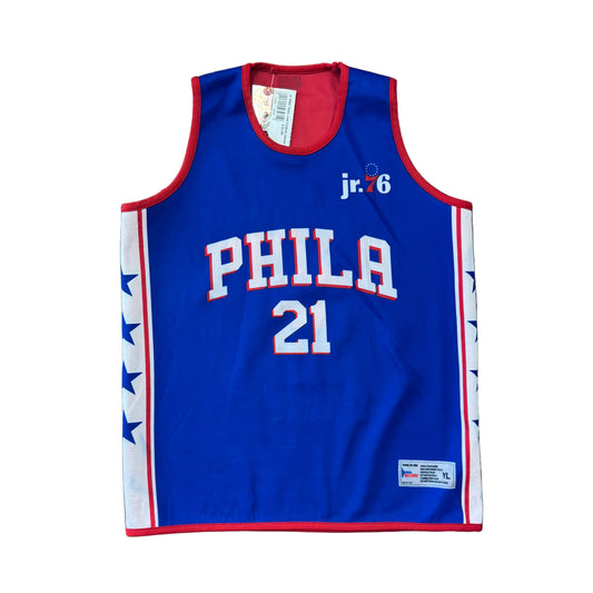 Jr. NBA 76ers Joel Embiid Jersey S YL