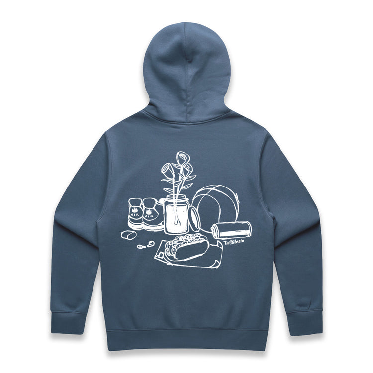 Trillblazin Still Life Hoodie Slate Multiple Sizes