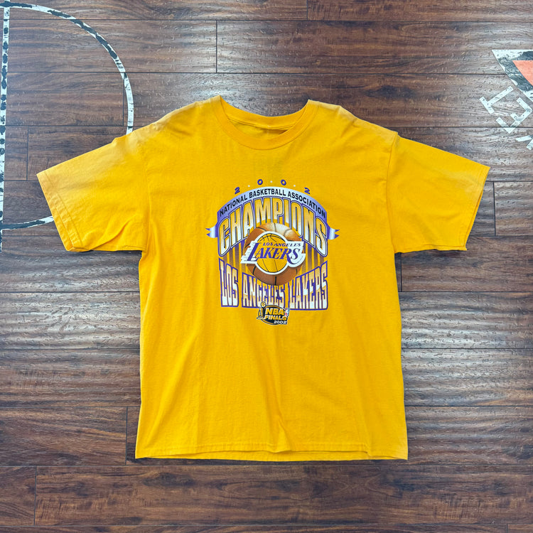 NBA Finals Lakers 2002 Tee Sz XL