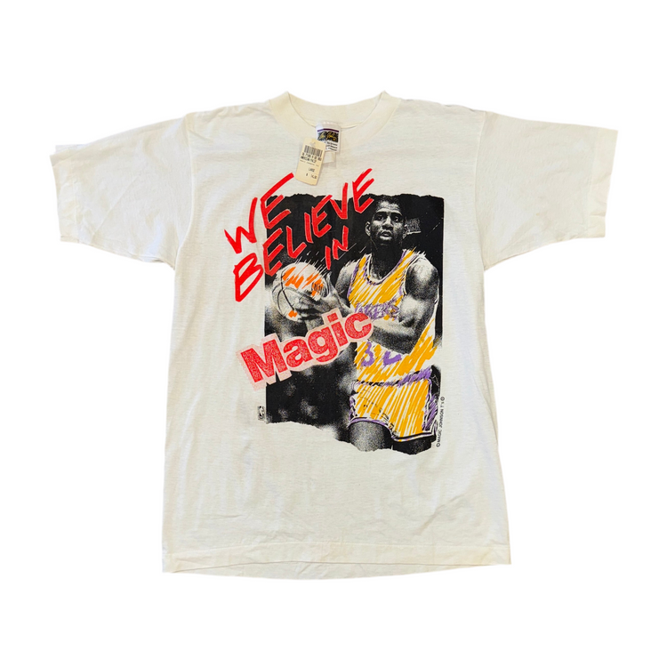 NWT MJT's "We Believe In Magic" Tee Sz L