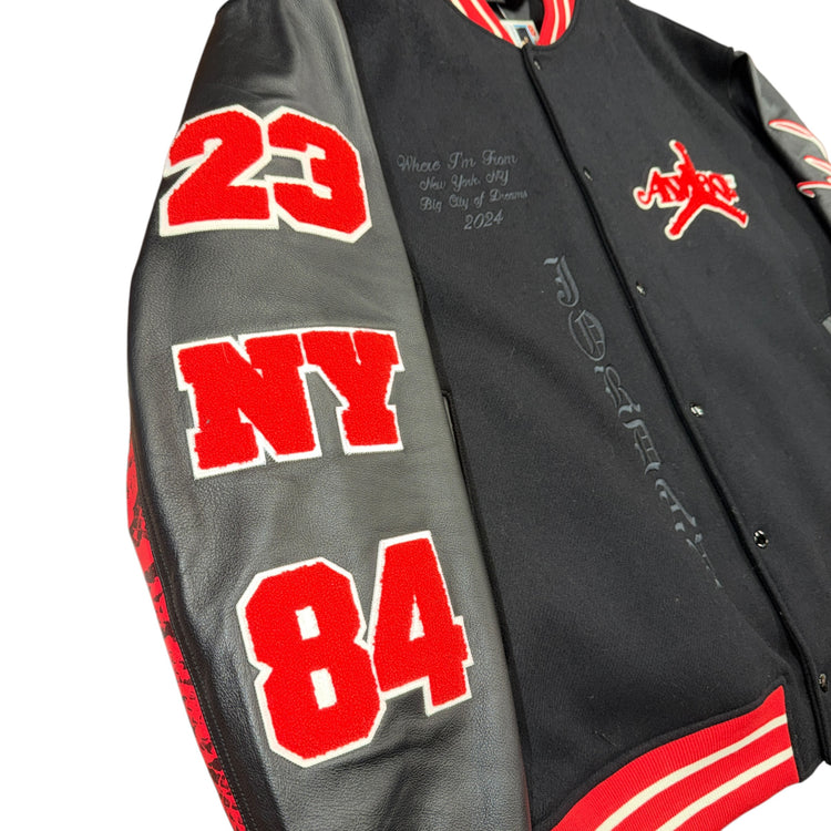 Jordan X Awake NY Varisty Jacket Sz 3X