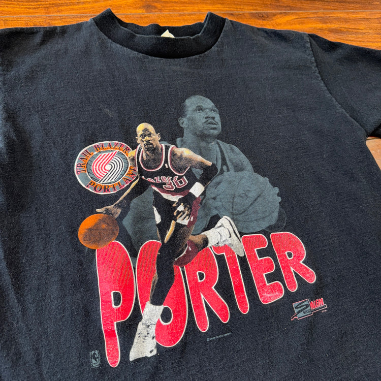 Salem Sportswear Terry Porter Graphic Tee Sz YL