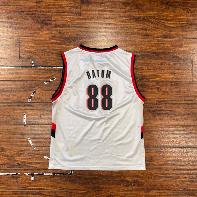 Adidas Portland Trail Blazers Nic Batum Jersey Sz YXL