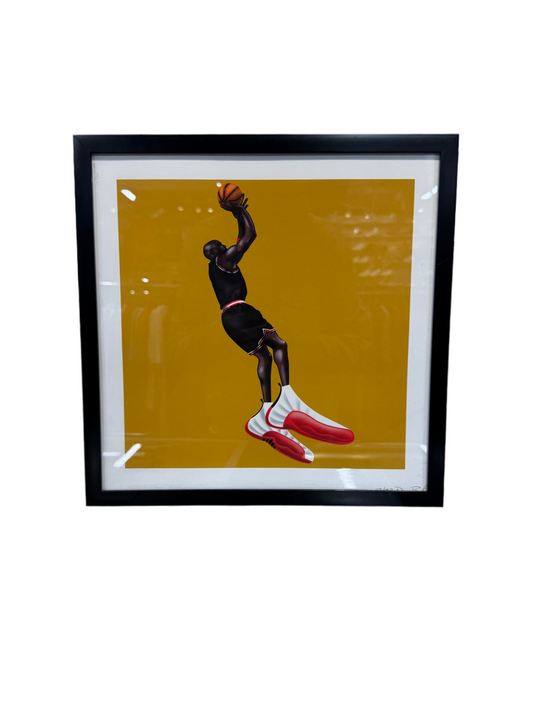 Darien Birks Bulls Art 13in x 13in