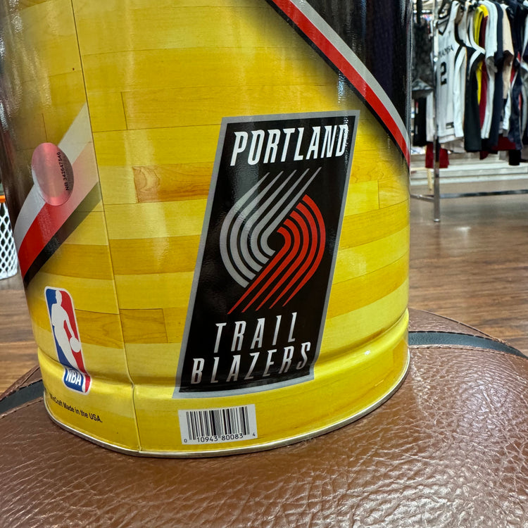 2008 Blazers Garbage Can