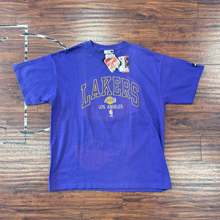 NWT Puma 00's Lakers Tee Sz L