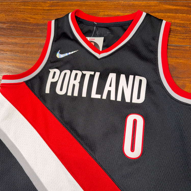 Nike Portland Trail Blazers Damian Lillard Jersey Sz S
