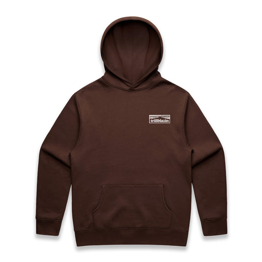 Trillblazin Crater Chocolate Hoodie Multiple Sizes