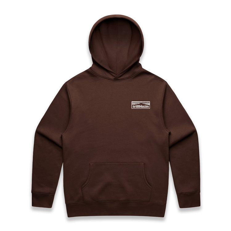 Trillblazin Crater Chocolate Hoodie Multiple Sizes