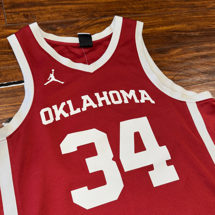 Jordan Oklahoma Sooners Jersey Sz M