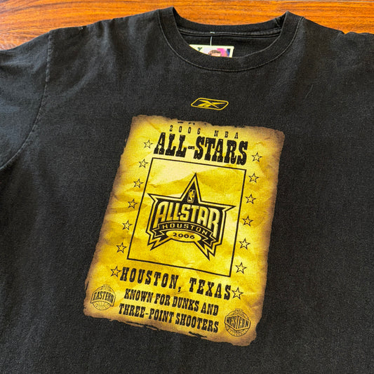 Reebok 2006 Houston NBA All Star Game Tee Sz L