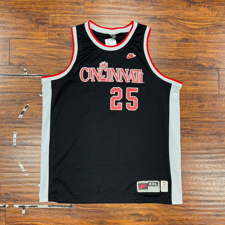 Nike Cincinnati Bearcats Hoops Jersey Sz 2X