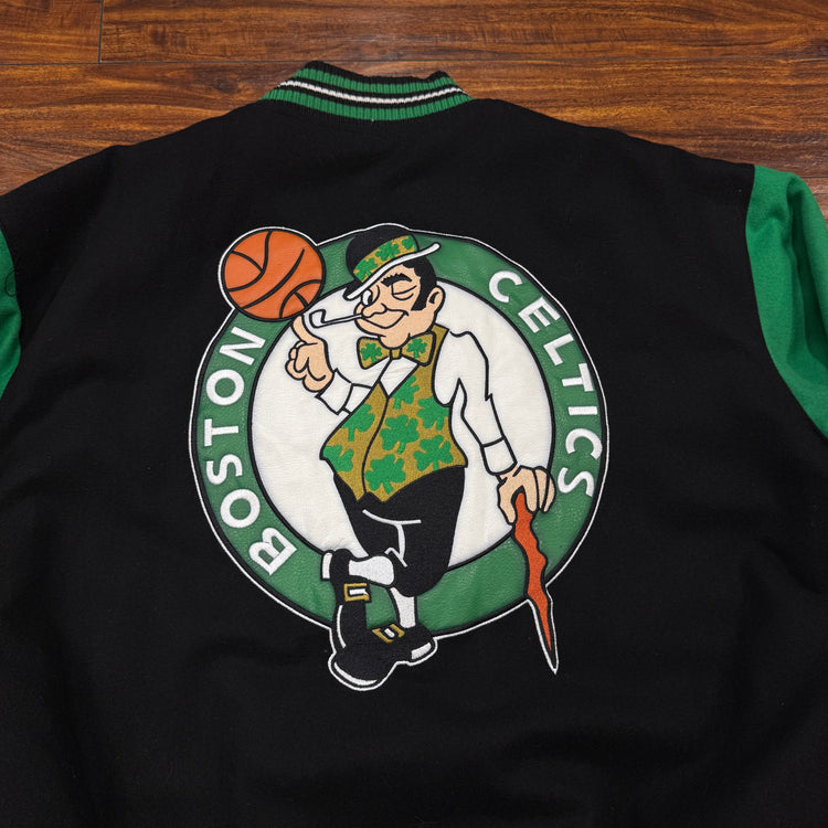 Jeff Hamilton Boston Celtics Reversible Jacket Sz XL