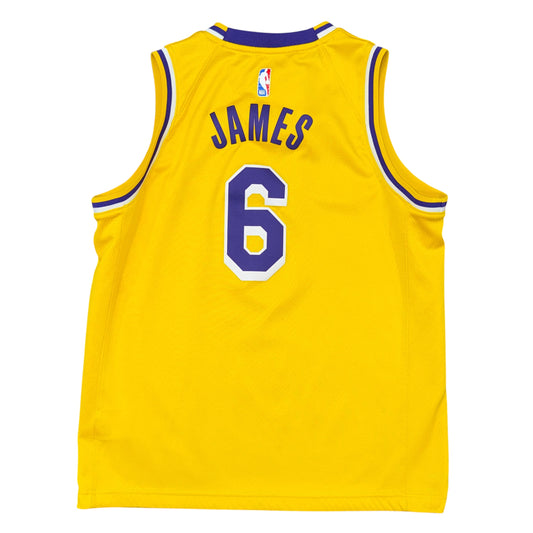 Nike Swingman Icon Los Angles Lakers Lebron James Jersey Sz S