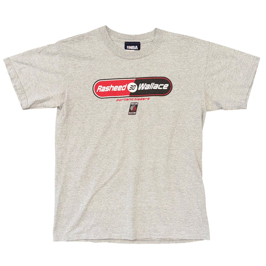 NBA 00’s Portland Trail Blazers Rasheed Wallace Tee Sz M