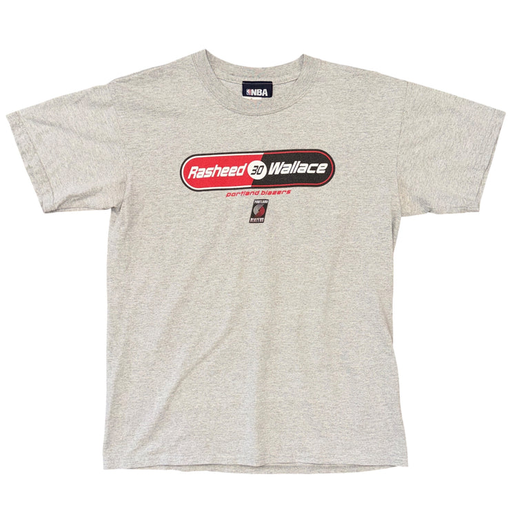 NBA 00’s Portland Trail Blazers Rasheed Wallace Tee Sz M