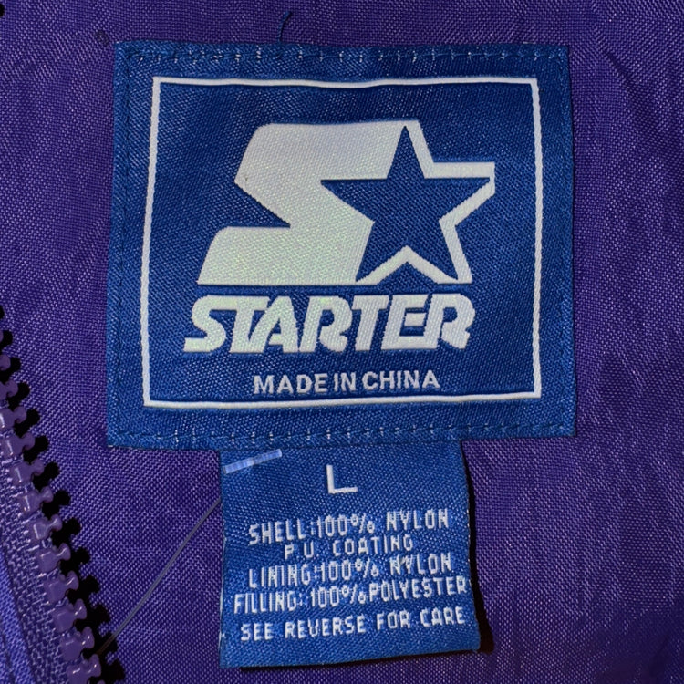 Starter LSU Tigers Puffer Jacket Sz L