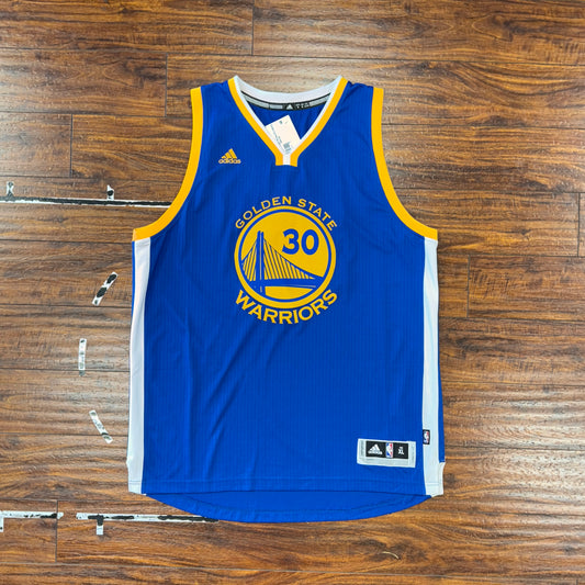 Adidas Golden State Warriors Steph Curry Jersey Sz XL