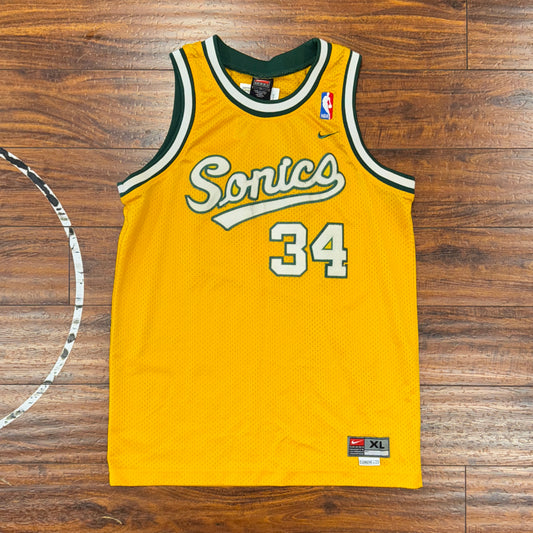 Nike Seattle SuperSonics Ray Allen Jersey Sz YXL