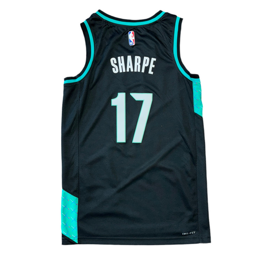 Nike Portland Trail Blazers PDX Carpet Shaedon Sharpe Jersey Sz S