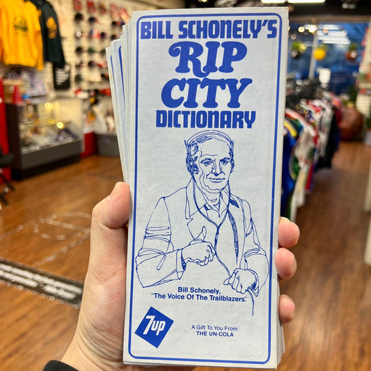 Bill Schonely Dictionary