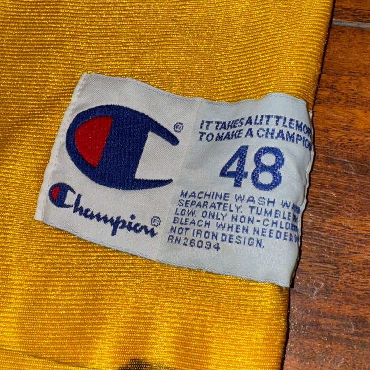 Champion Silk Los Angeles Shaquille O’Neal Jersey Sz XL